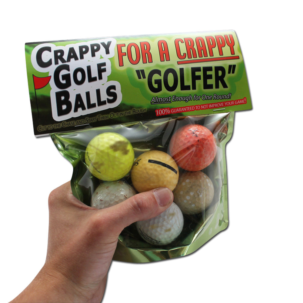 Crappy Golf Balls for a Crappy Golfer