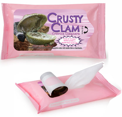 Crusty Clam Crevice Cleaners Wipes