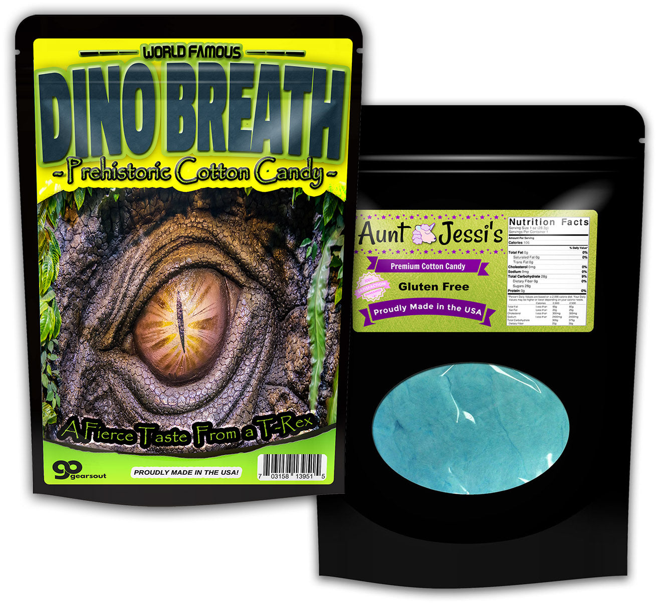 Dino Breath Cotton Candy