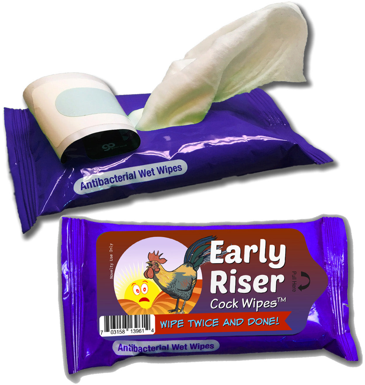 Early Riser Cock Wipes