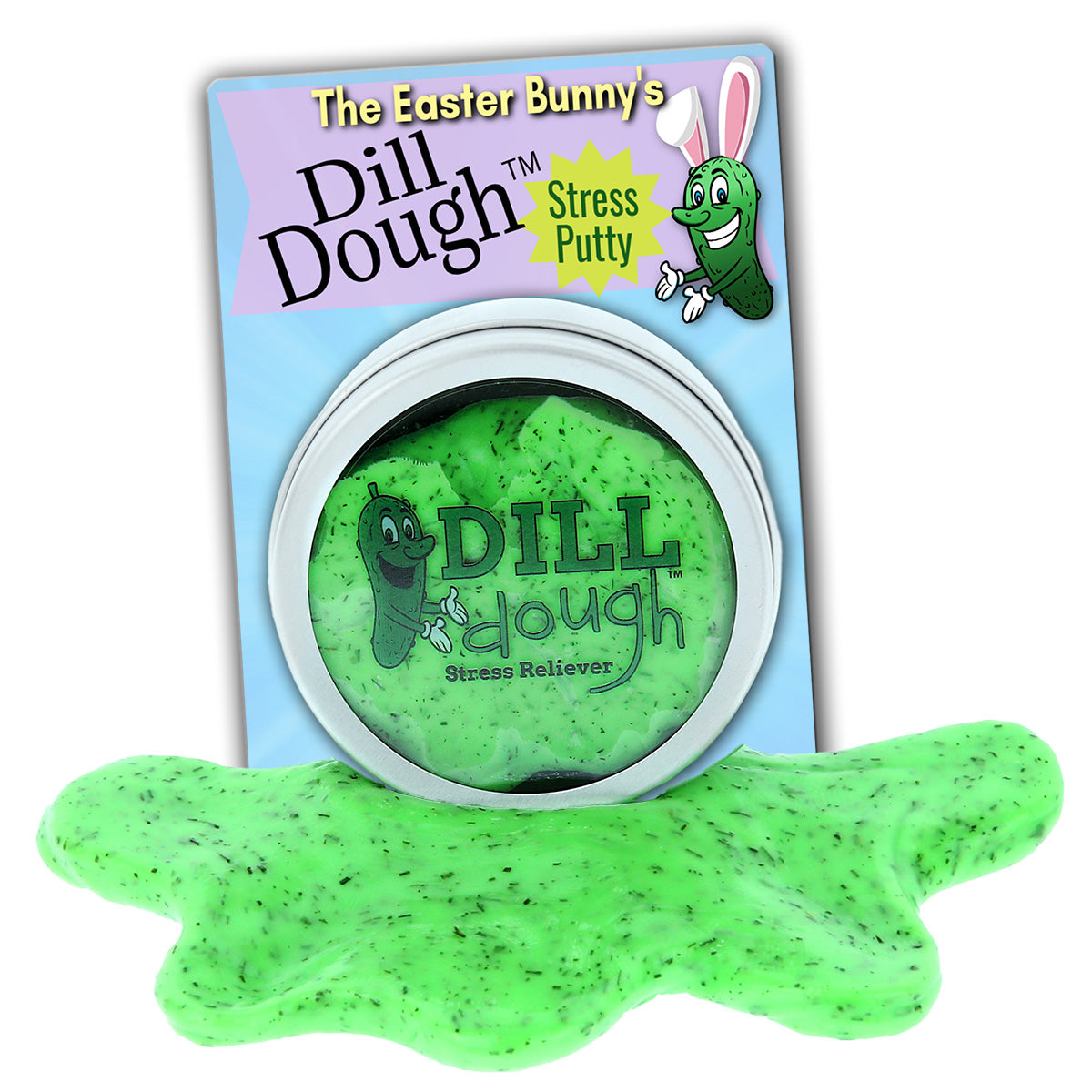 The Easter Bunny's Dill Dough Stress Putty