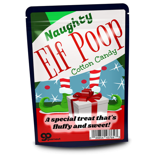 Naughty Elf Poop Cotton Candy
