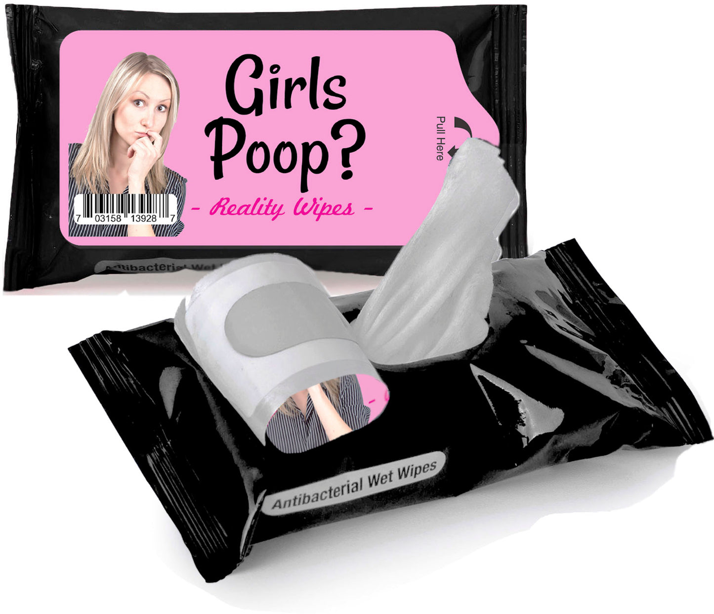 Girls Poop Wipes