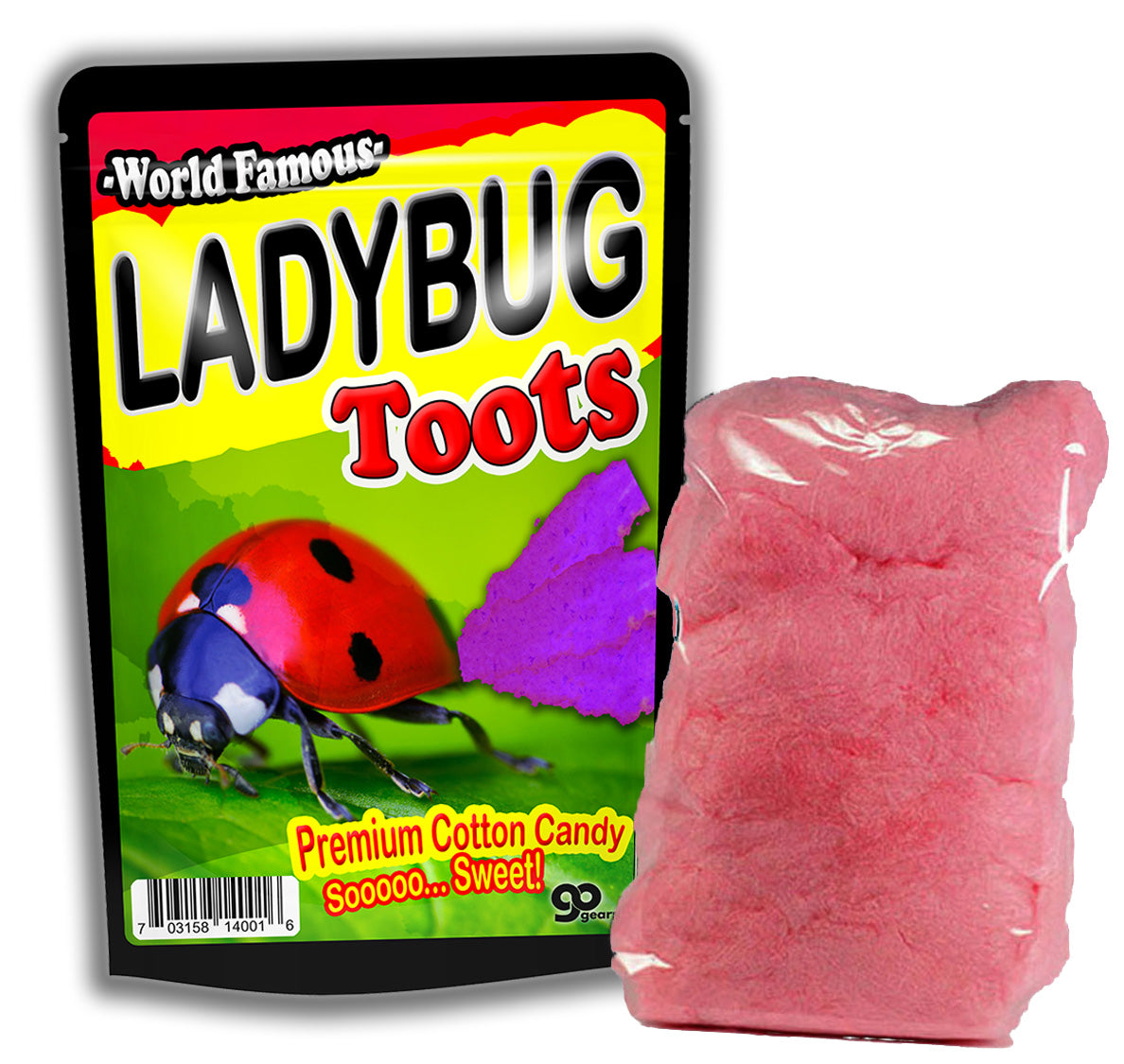 Ladybug Toots Cotton Candy
