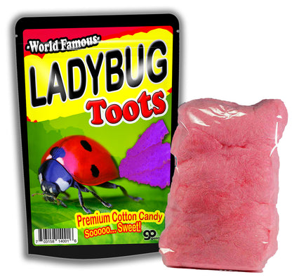 Ladybug Toots Cotton Candy