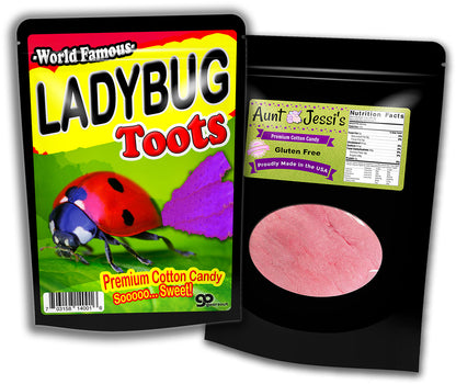 Ladybug Toots Cotton Candy