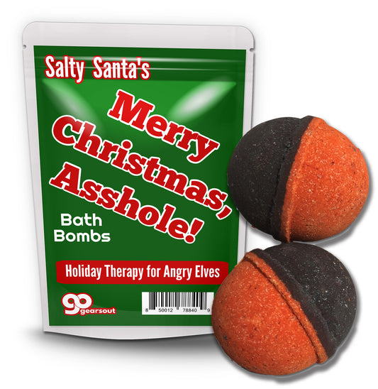 Merry Christmas, Asshole Bath Bombs