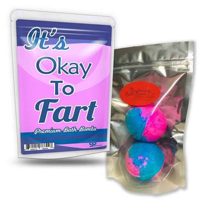 It's Okay to Fart Bath Bombs