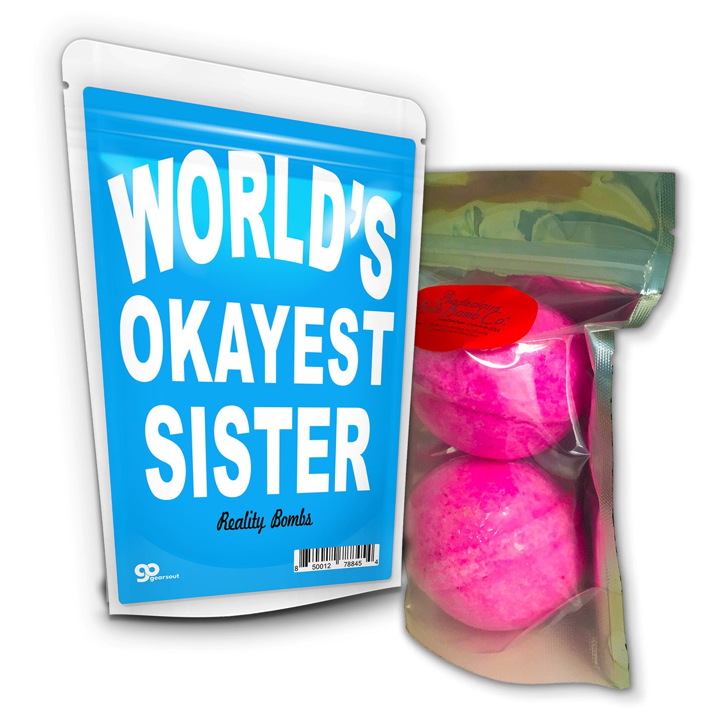 World's Okayest Sister Bath Bombs