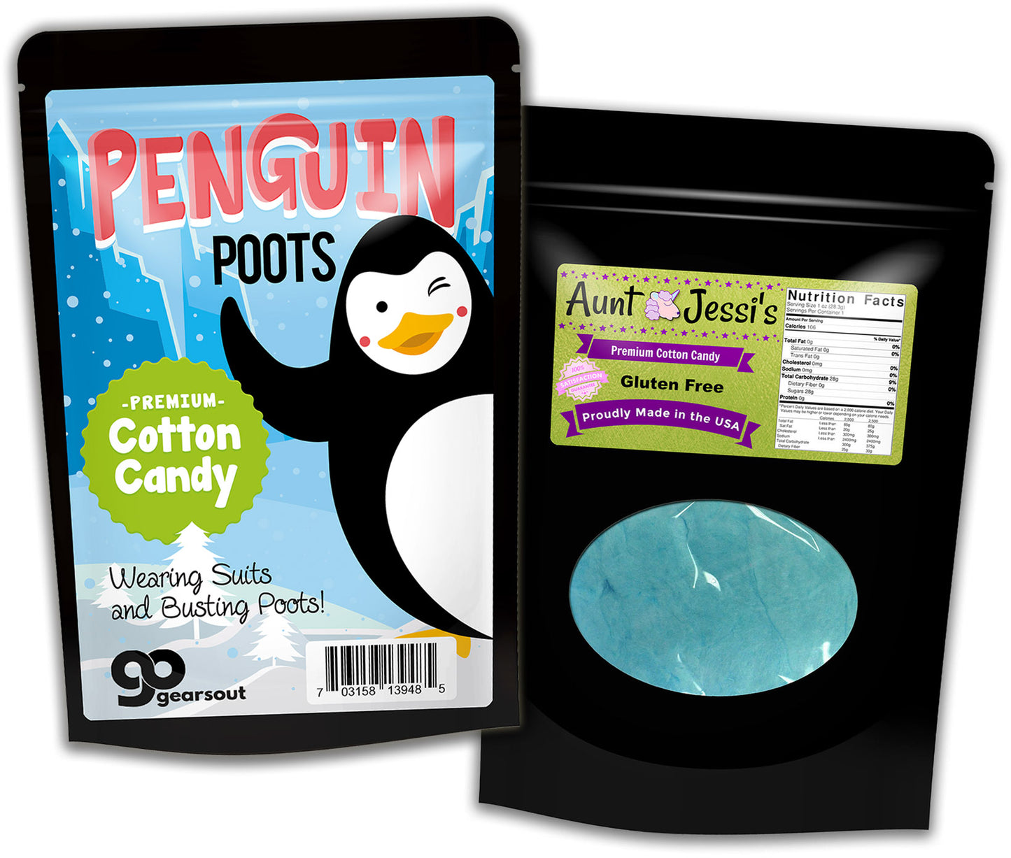 Penguin Poots Cotton Candy