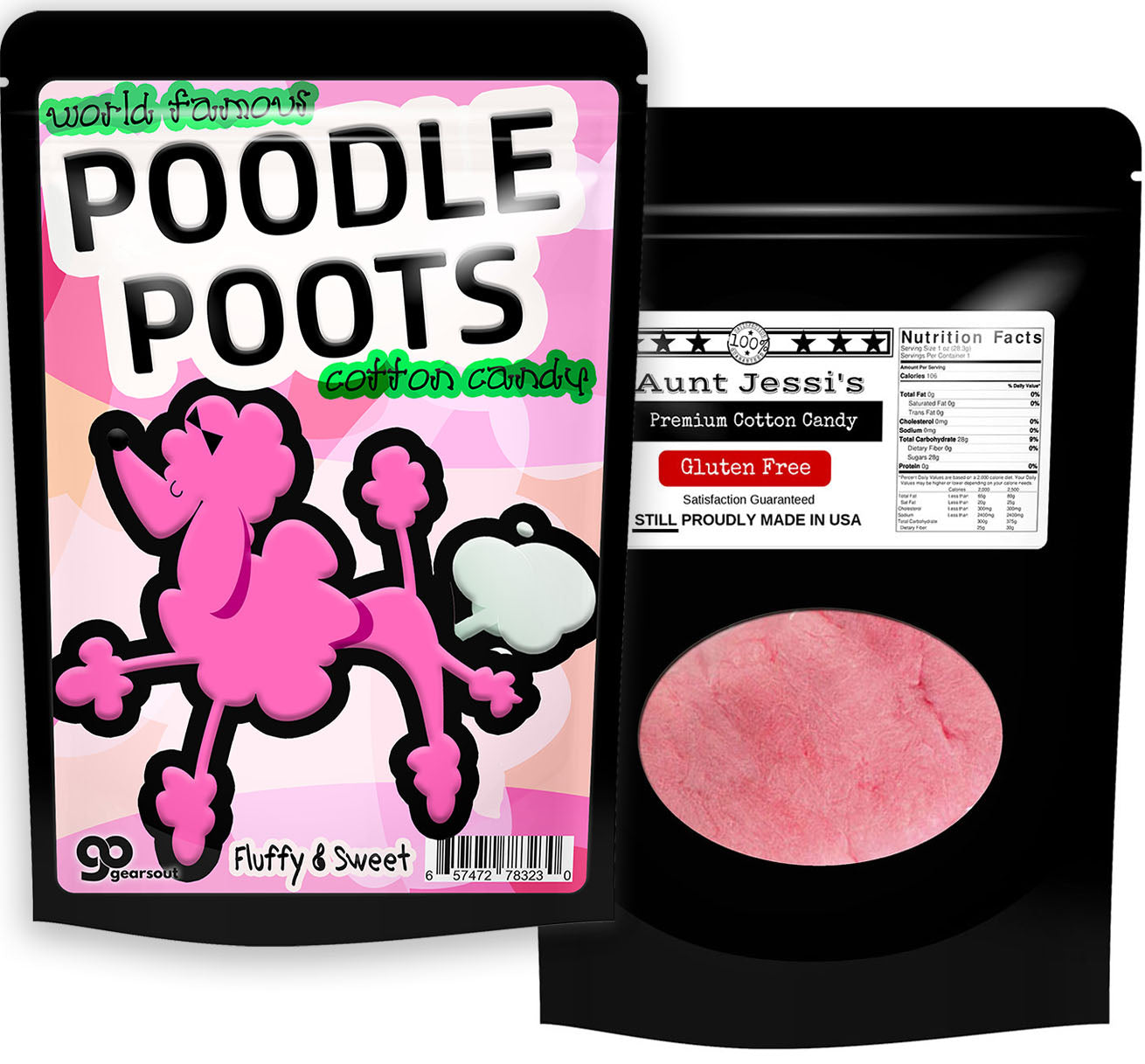 Poodle Poots Cotton Candy