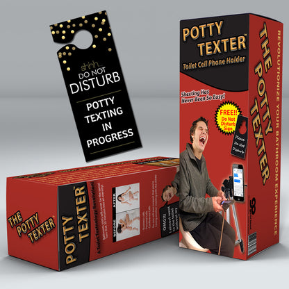 Potty Texter - Toilet Texting Stand