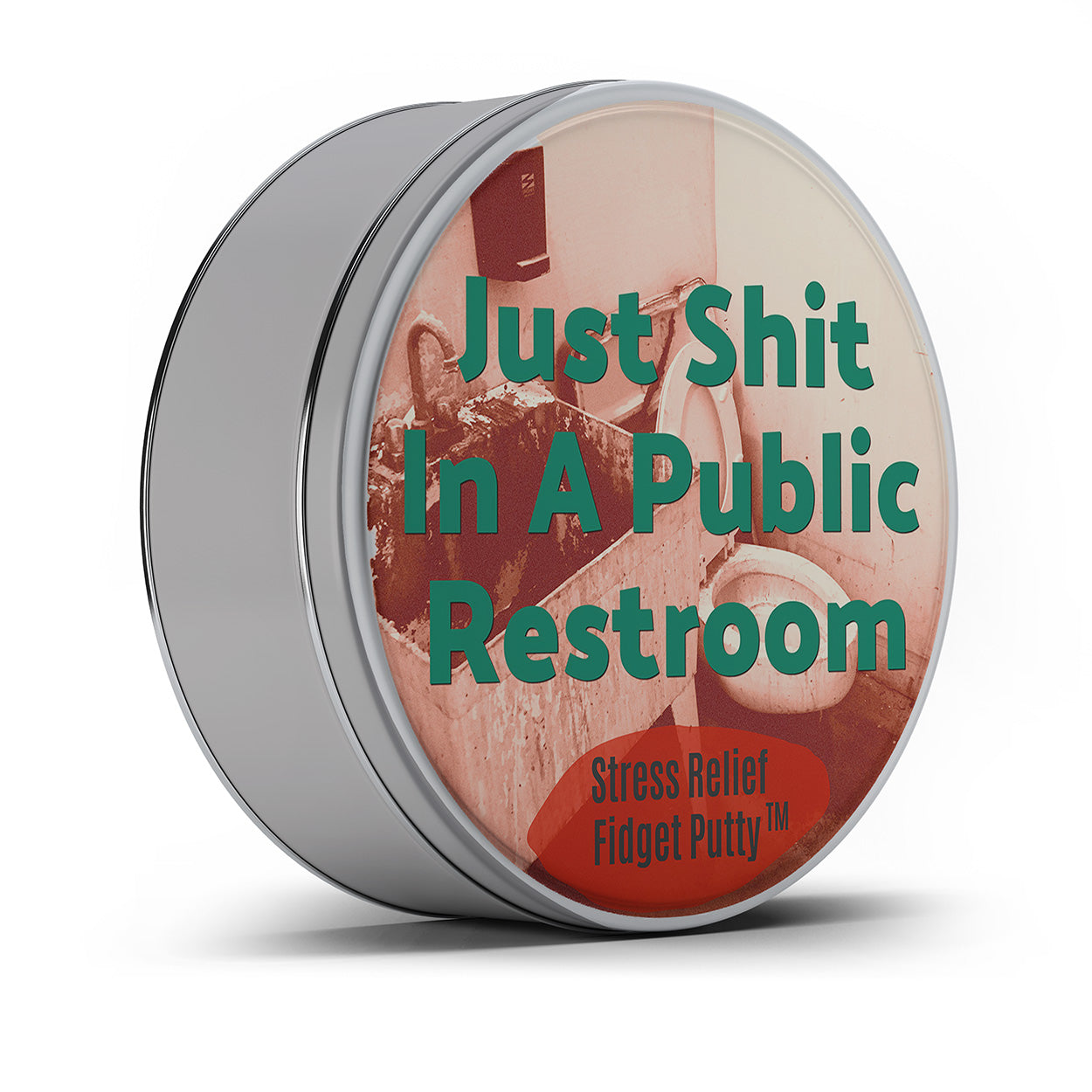 Just Shit In A Public Restroom Stress Putty