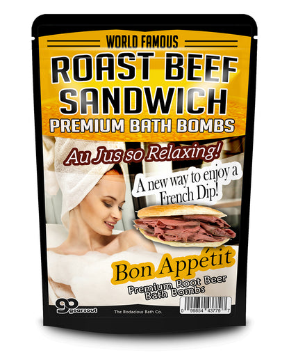 Roast Beef Sandwich Bath Bombs