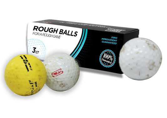 Rough Balls for a Rough Game Golf Balls