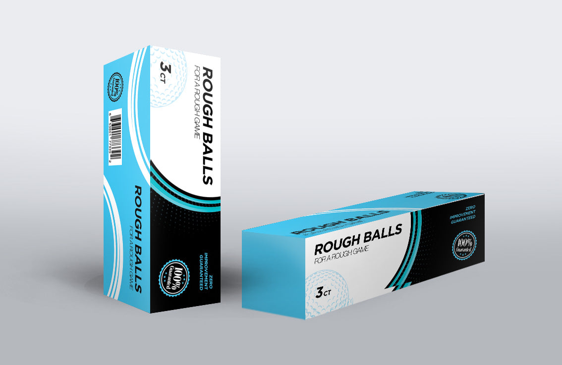 Rough Balls for a Rough Game Golf Balls