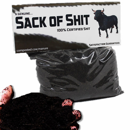 Sack of Shit Manure Gag Gift