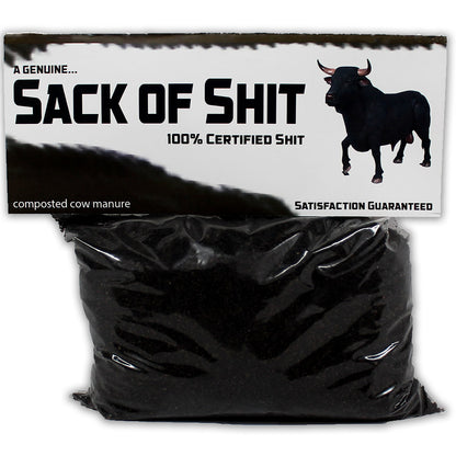 Sack of Shit Manure Gag Gift