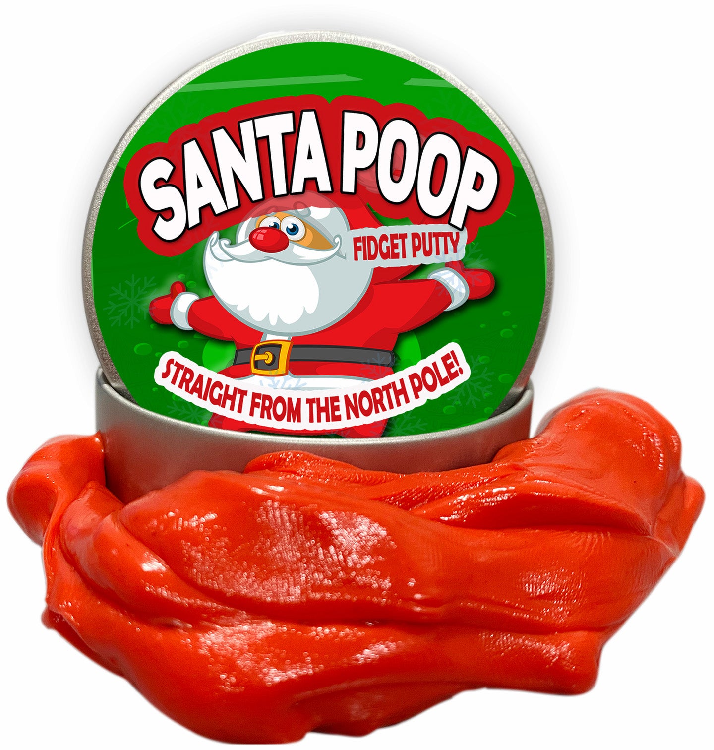 Santa Poop Fidget Putty