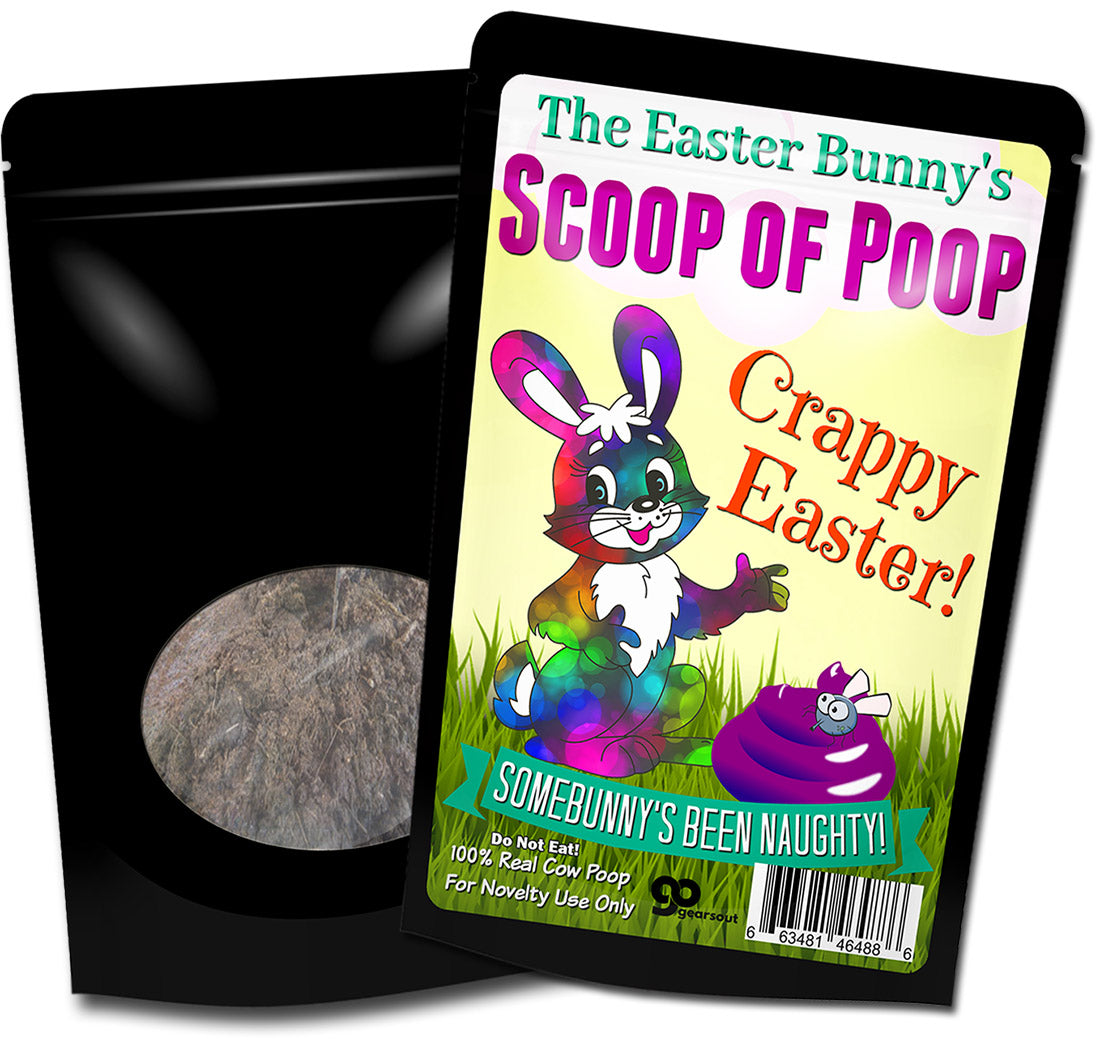 Easter Bunny Scoop of Poop Crappy Easter Gag Gift