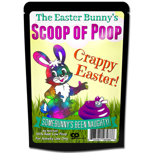 Easter Bunny Scoop of Poop Crappy Easter Gag Gift