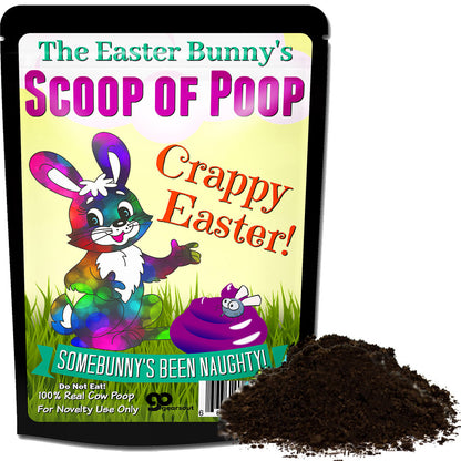 Easter Bunny Scoop of Poop Crappy Easter Gag Gift