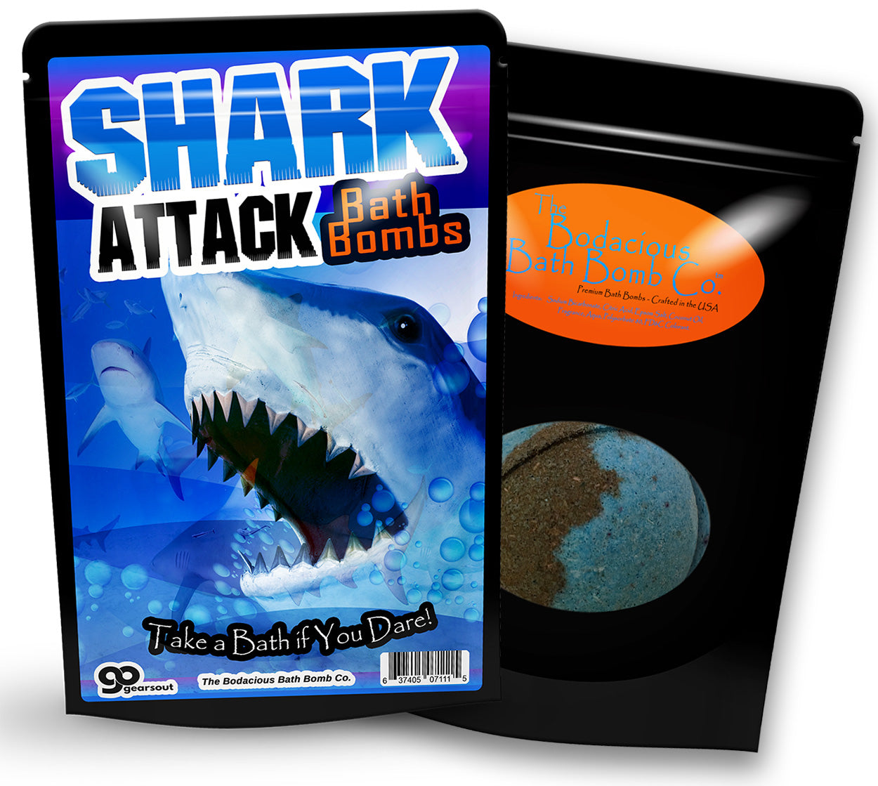 Shark Attack Bath Bombs
