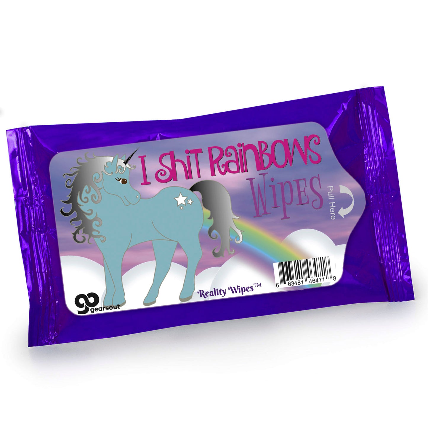 I Shit Rainbows Unicorn Wipes