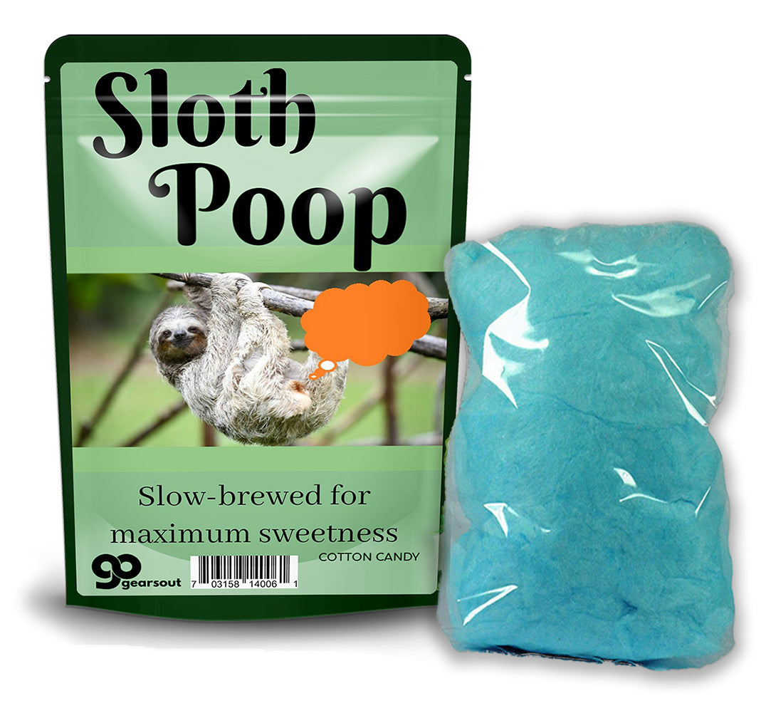 Sloth Poop Cotton Candy
