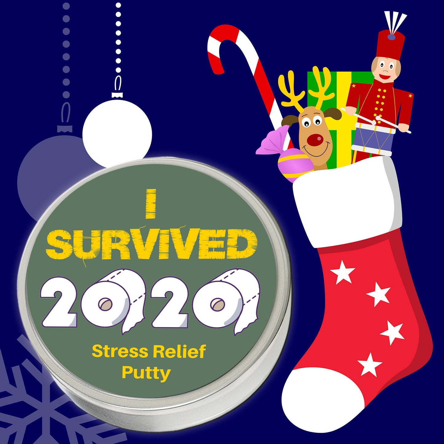 I Survived 2020 Stress Putty