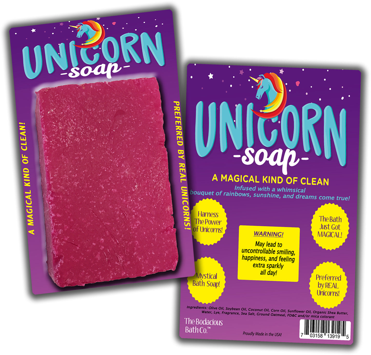 Unicorn Soap Bath Bar