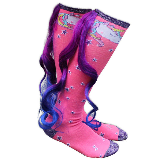 Magical Unicorn Socks with Tail