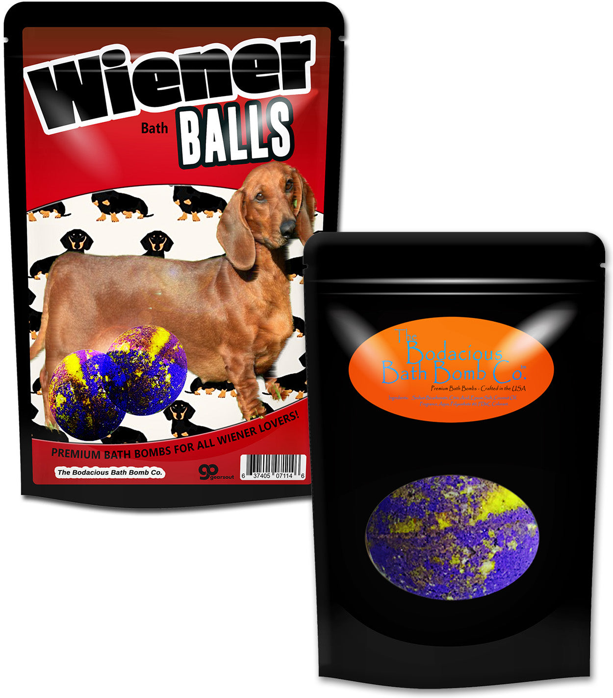 Wiener Balls Bath Bombs