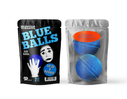 Massive Blue Balls Bath Bombs