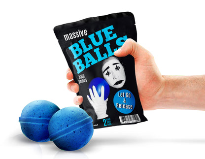 Massive Blue Balls Bath Bombs