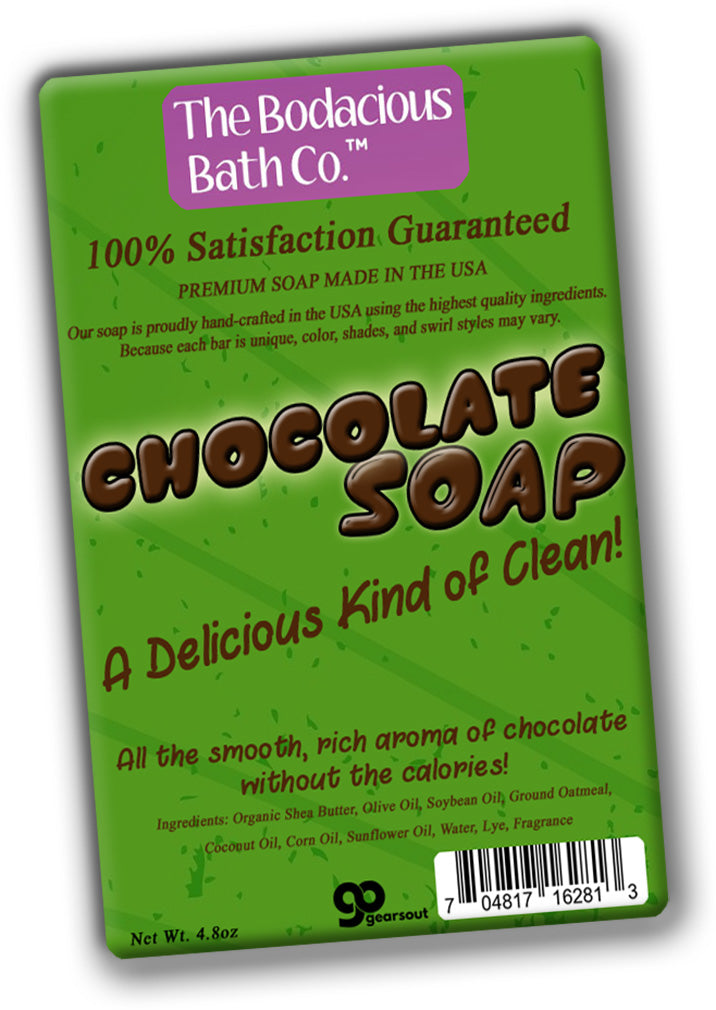 Chocolate Soap Bath Bar