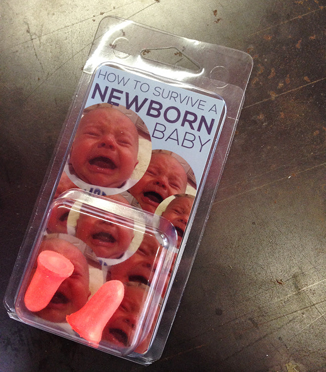 How To Survive a Newborn Baby Earplugs